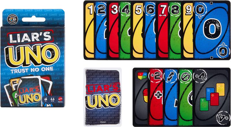 Mattel Games Uno Liars - Blue - ONE SIZE
