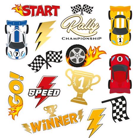 Tatuoinnit- Race On, 14 kpl – kuva 1/1