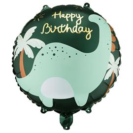 Foliopallo - Happy Birthday brontosaurus, 35 cm