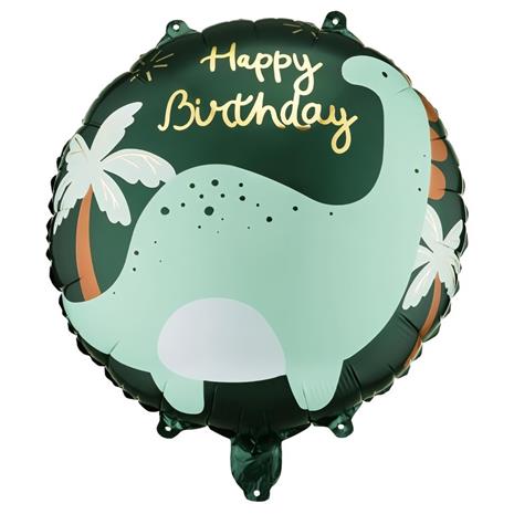 Foliopallo - Happy Birthday brontosaurus, 35 cm
