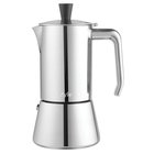 Zyle espresso-kahvipannu Maestro ZY315MP, 240 ml, hopeinen