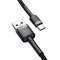 USB-C-kaapeli, 3 A 1 m, musta – kuva 1