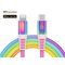MFI PD USB Type C - Lightning Rainbow – kuva 1