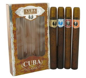 Cuba Blue EDT lahjapakkaus miehelle 4x35 ml