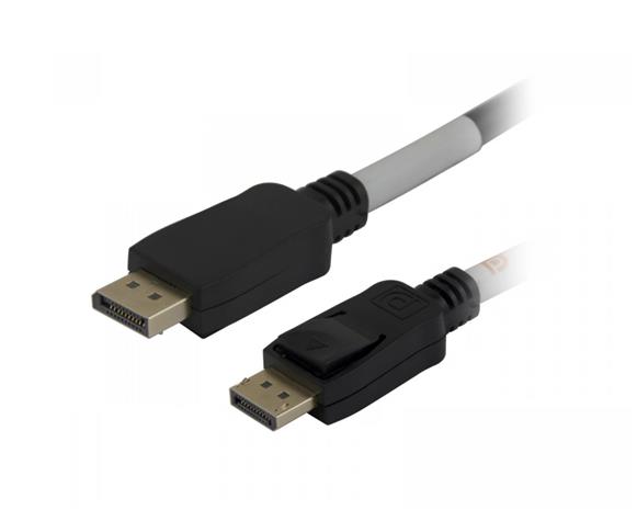 DELTACO - DisplayPort cable - DisplayPort to DisplayPort - 2 m