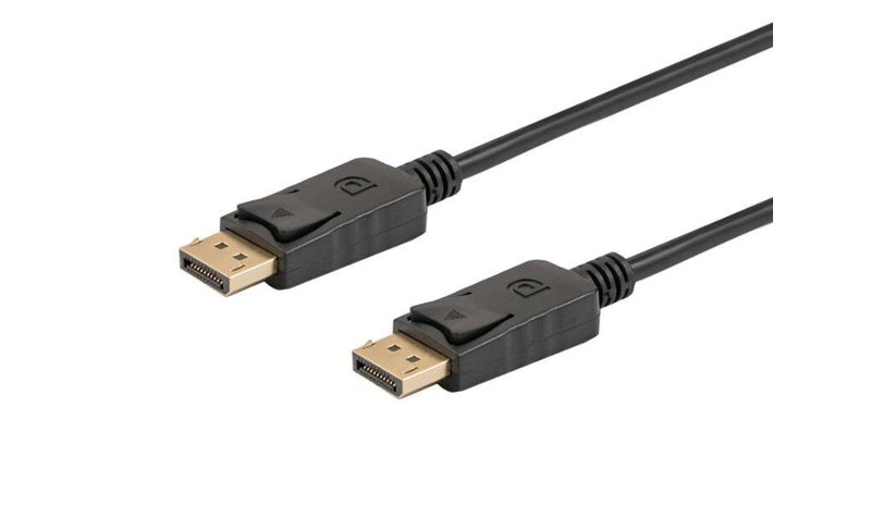 DisplayPort-kaapeli SAVIO CL-136 2 m Musta – kuva 1/1