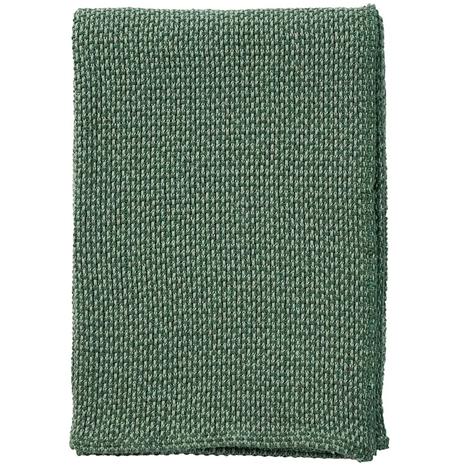 Klippan Yllefabrik Basket Plaid 130x180 cm, Green