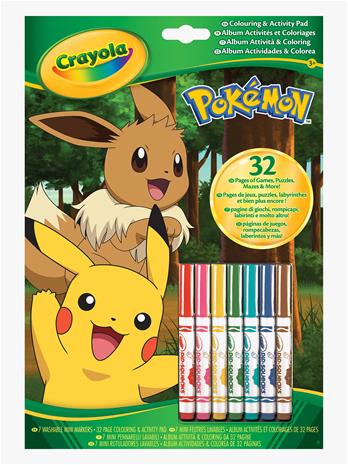 Crayola Coloring & Activity Book Pokemon