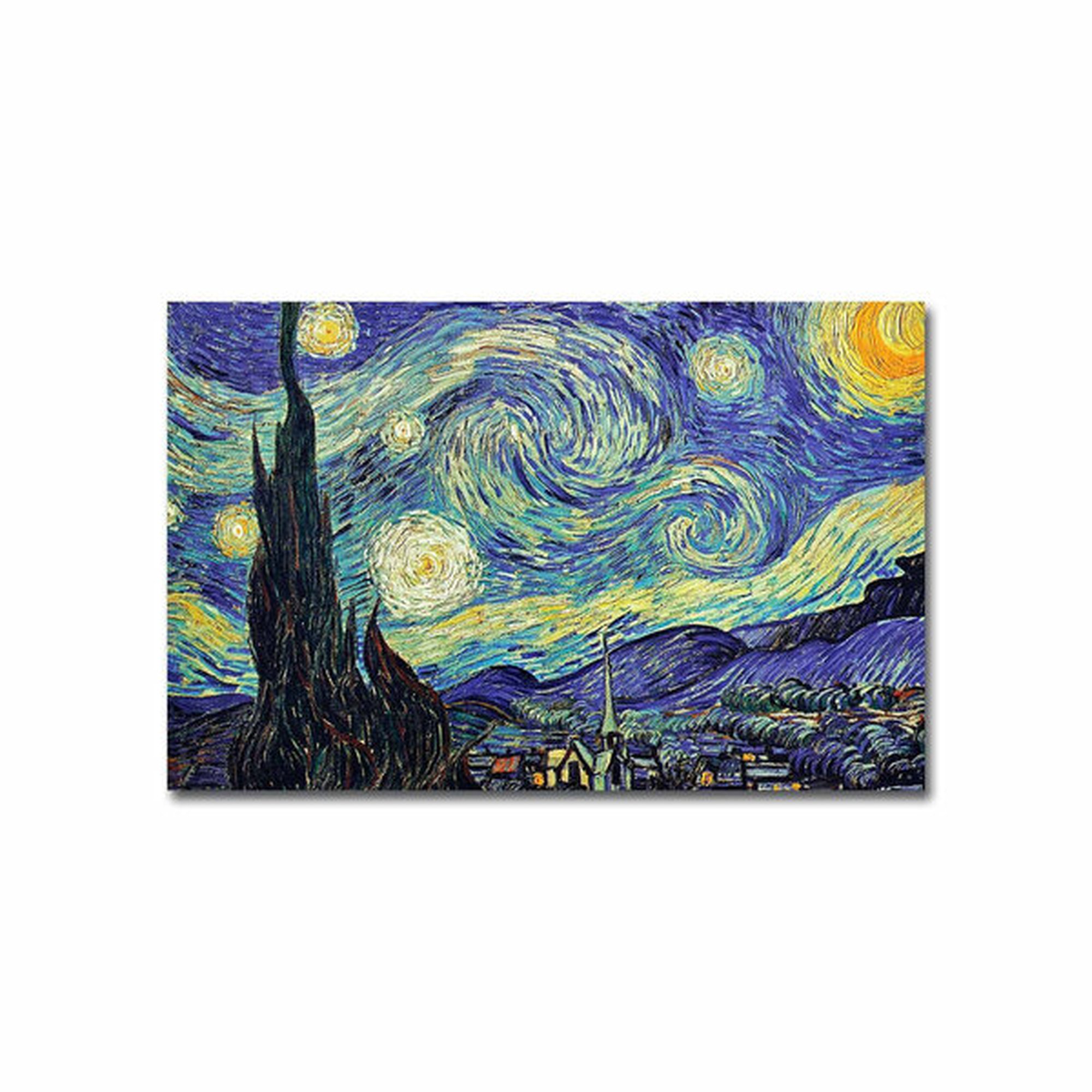 Reproduktio Starry Night (Vincent van Gogh)