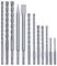 Einhell SDS Plus chisel drill set, 12 pieces (case) – kuva 1