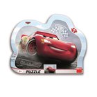 Dino siluettilaatta palapeli 25 kpl Autot 3