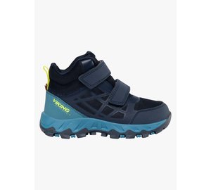 Viking Track Mid WP 2V Lenkkarit, Navy/Denim, 36