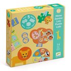 Lautapelipaketti Villieläimet Djeco, LT,LV,EE,RU,EN