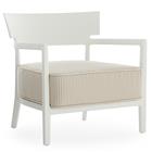 Kartell Cara Mat Nojatuoli / Beige - Oleskelunojatuolit Polykarbonaatti Valkoinen - 058471I