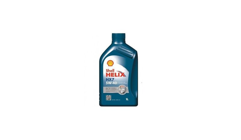 Moottoriöljy SHELL HELIX HX7 ECT 5W40 1L. 5w-40 – kuva 1/2