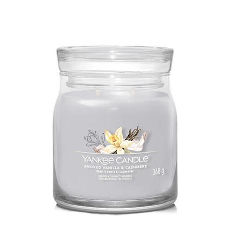 Yankee Candle Smoked Vanilla & Cashmere Signature Jar Medium