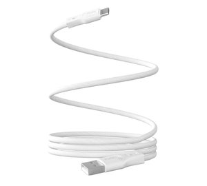 Puro Magnetic 10W Magnetic USB-A - USB-C 1m Cable - White