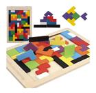 Puinen Tetris-palapeli, 40 kpl lapsille - opettavainen lelu