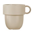 Sagaform Inka teemuki 37,5 cl Beigeâ€“lämmin harmaa