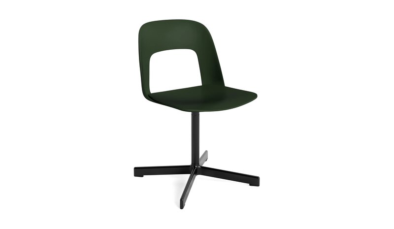 HAY Layout Chair 131 tuoli Pullonvihreä-musta