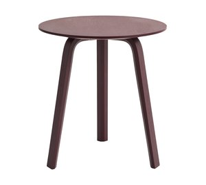 HAY Bella sohvapöytä Dark bordeaux, ä˜45x49 cm