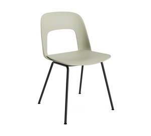 HAY Layout Chair 111 tuoli Pastellinvihreä-musta