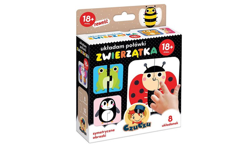 Lasten eläinpalapeli, 18 kk+ – kuva 1/1