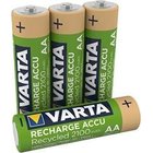 Ladattavat kierrätetyt akut Recharge Akku Recycled tyyppi AA NiMH 2100 mAh - 4 kpl