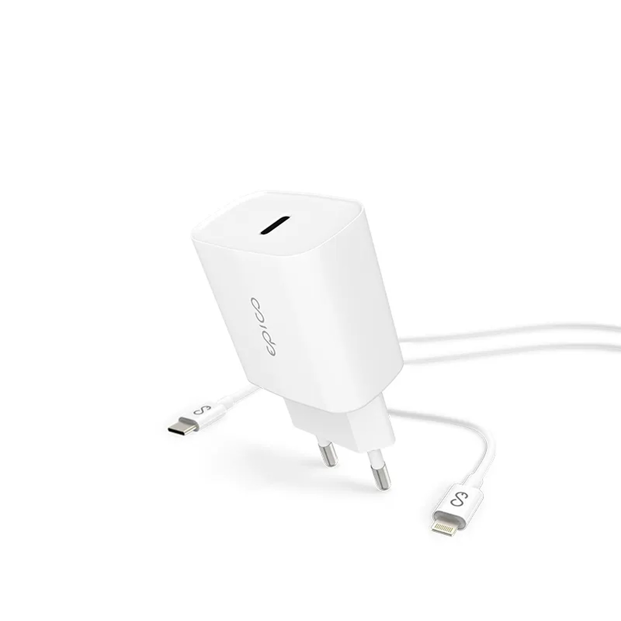 Epico 20W PD laturipaketti - valkoinen