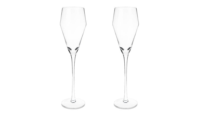 Viski - Raye Angled Proseccolasi 24 cl 2 kpl – kuva 1/3