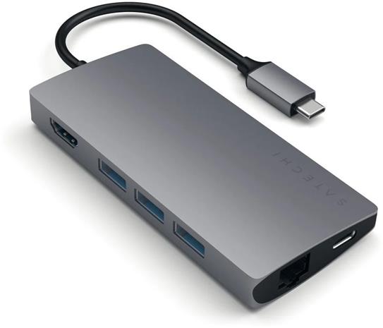 Satechi USB-C Multi-Port Adapter, hopea