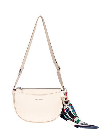 DAVID JONES SHOULDER BAG CM7054F-SILVER