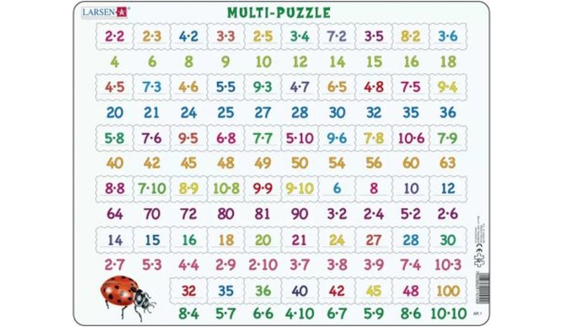Larsen Puzzles Pulmapeli 1-10