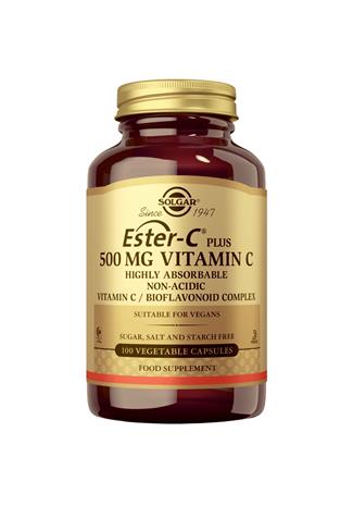 Solgar Ester-C Plus 500 mg 100 kaps, ravintolisä