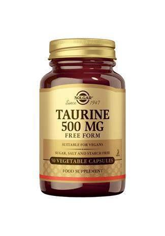 Solgar Tauriini 500 mg 50 kaps, ravintolisä