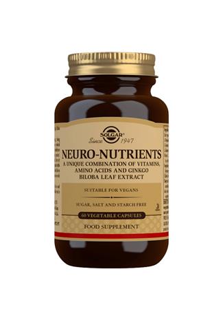Solgar Neuro-Nutrients 60 kaps, ravintolisä