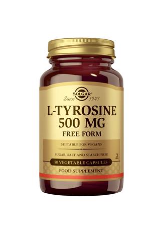 Solgar L-Tyrosiini 500 mg 50 kaps, ravintolisä – kuva 3/3