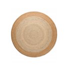 Hanse Home JUTTA Ivory juuttimatto 200x200 – luonnollista boho-mukavuutta olohuoneeseesi