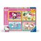 Ravensburger Hello Kitty 2d palapelisetti 4x100 kpl – kuva 1