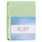 AmeliaHome Ruby -muotoonommeltu lakana, v.vihreä