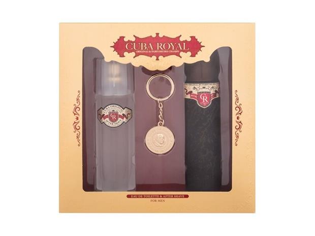 Cuba Royal -setti miehille: eau de toilette EDT 100 ml + after shave -voide 100 ml