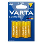 varta lr06 longlife alkaliparisto 6 kpl/bl.