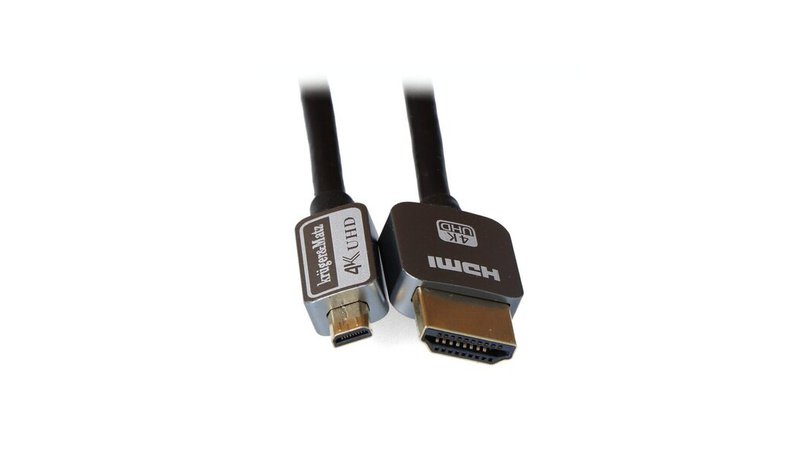 hdmi-kaapeli - micro hdmi pistokeliitin (a-d) 1,8 m kruger&matz