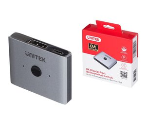DisplayPort Unitek 8K -adapteri