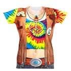 HIPPIE (valokuvatodentuntuinen sublimaatiopainettu T-paita)