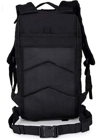 Military style XL-reppu, 30L, musta