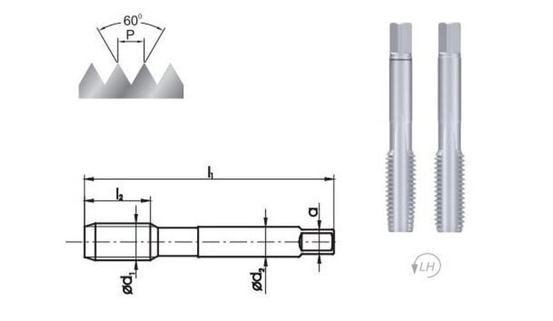 Sarja M16 Lh Hss hanat Din-352/2 – kuva 1/1