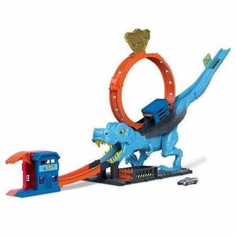 Hot Wheels setti City Loop T-rex