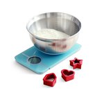 Digitaalinen keittiövaaka Brabantia Essential Passion Blue, 5 kg kapasiteetti + 1,6 l kulho