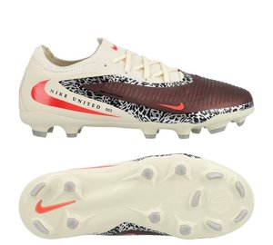 Nike Phantom 6 Pro Low Cut MG United - Punainen/Universal Red/Harmaa Lapset